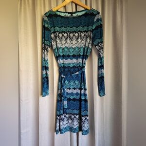 Banana Republic Midi Dress with Tie Detail